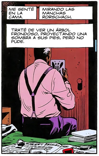 Viñetas de The Watchmen de Alan Moore y la mirada del abismo
