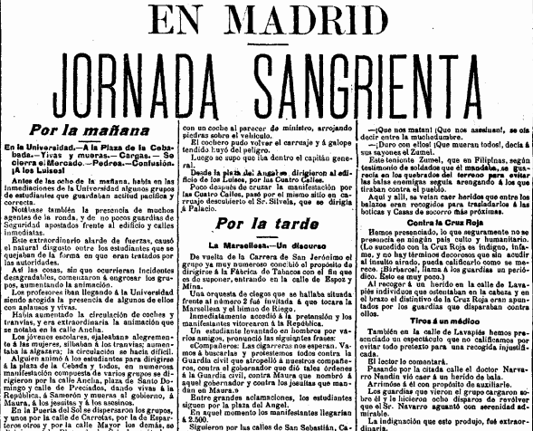 El País , 5 de abril de 1903