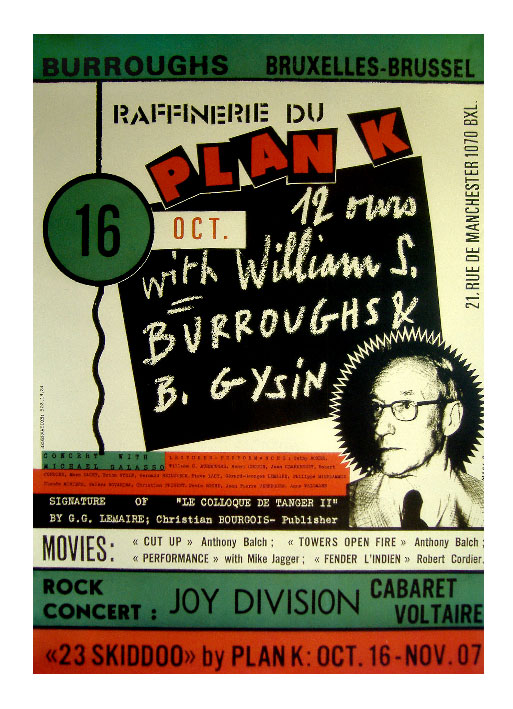  Cartel del festival en el Plan K