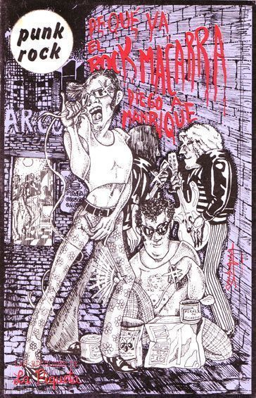 Portada de De qué va el rock macarra (La Piqueta, 1977)
