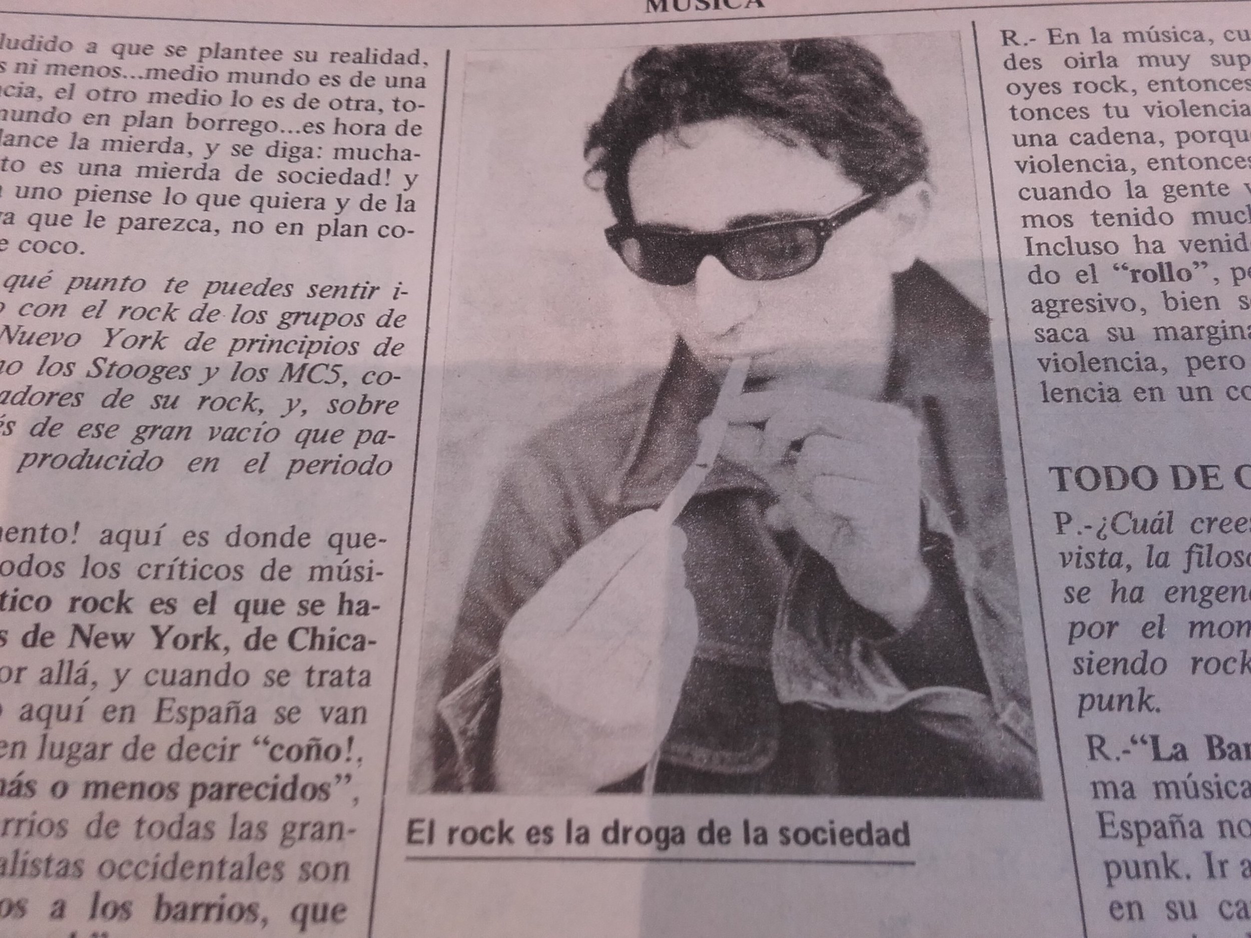 Ajoblanco , noviembre de 1978