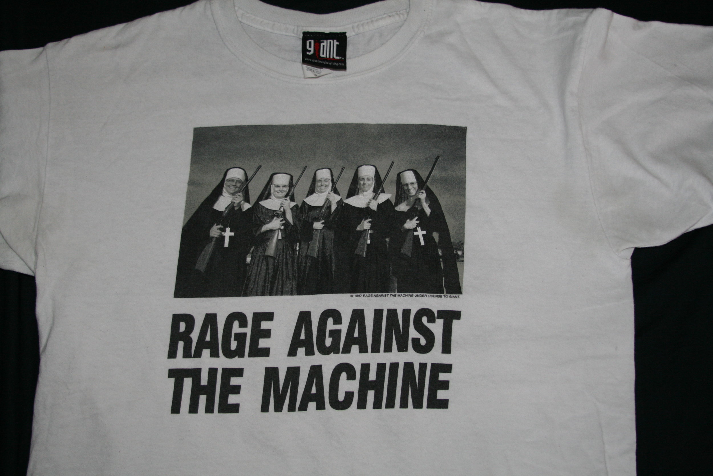 La imagen en la famosa camiseta de Rage Against the Machine