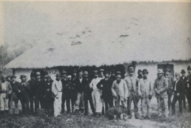 Llegada de los primeros colonos alemanes a Nueva Germania (1886)