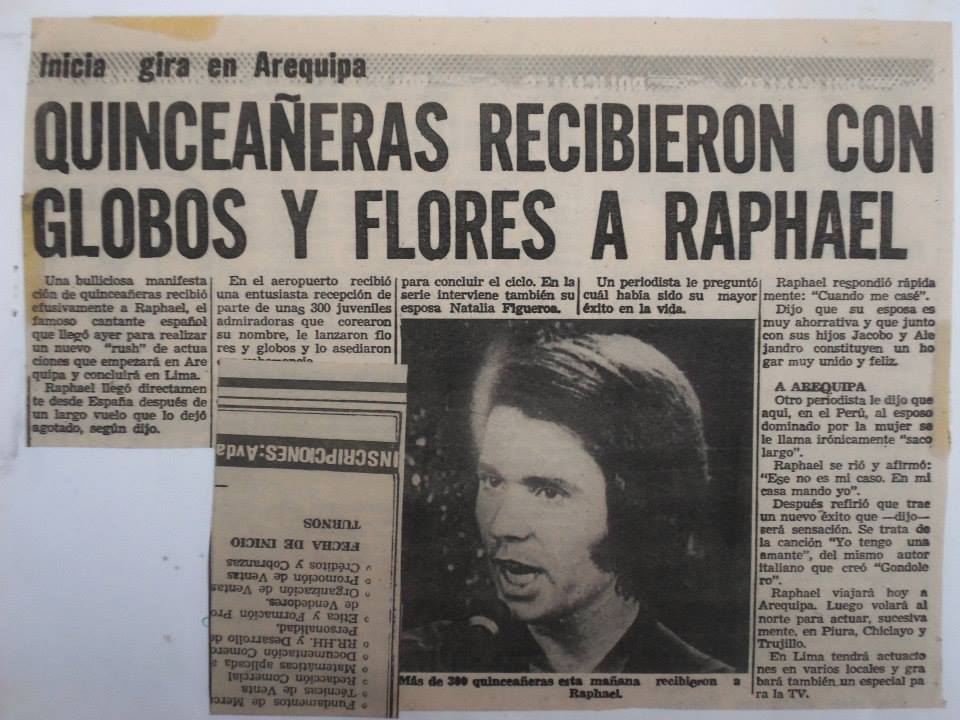 El fenómeno raphaelista se extiende a América Latina