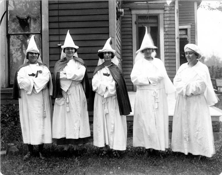Mujeres del Klan en Indiana (1924)
