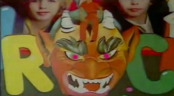 El rostro del diablo antes de la actuación de Parchís