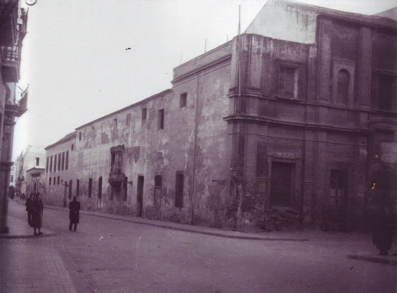 Antigua cárcel del Pópulo de Sevilla en la que ingresó Durruti y visitó Baroja. Fotografía tomada en los años treinta