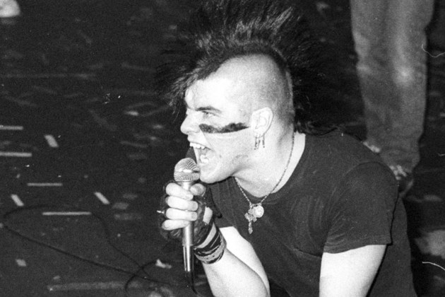 Darby Crash tras su viaje a Londres. Fotografía de Michael Ochs Archives / Getty Images