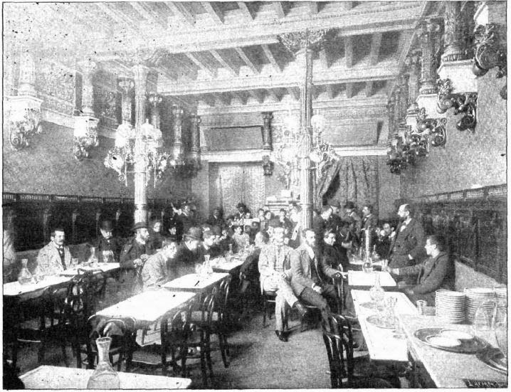 Interior del Café de la Montaña el año de su inauguración (1896). antiguoscafesdemadrid.blogspot.com.es