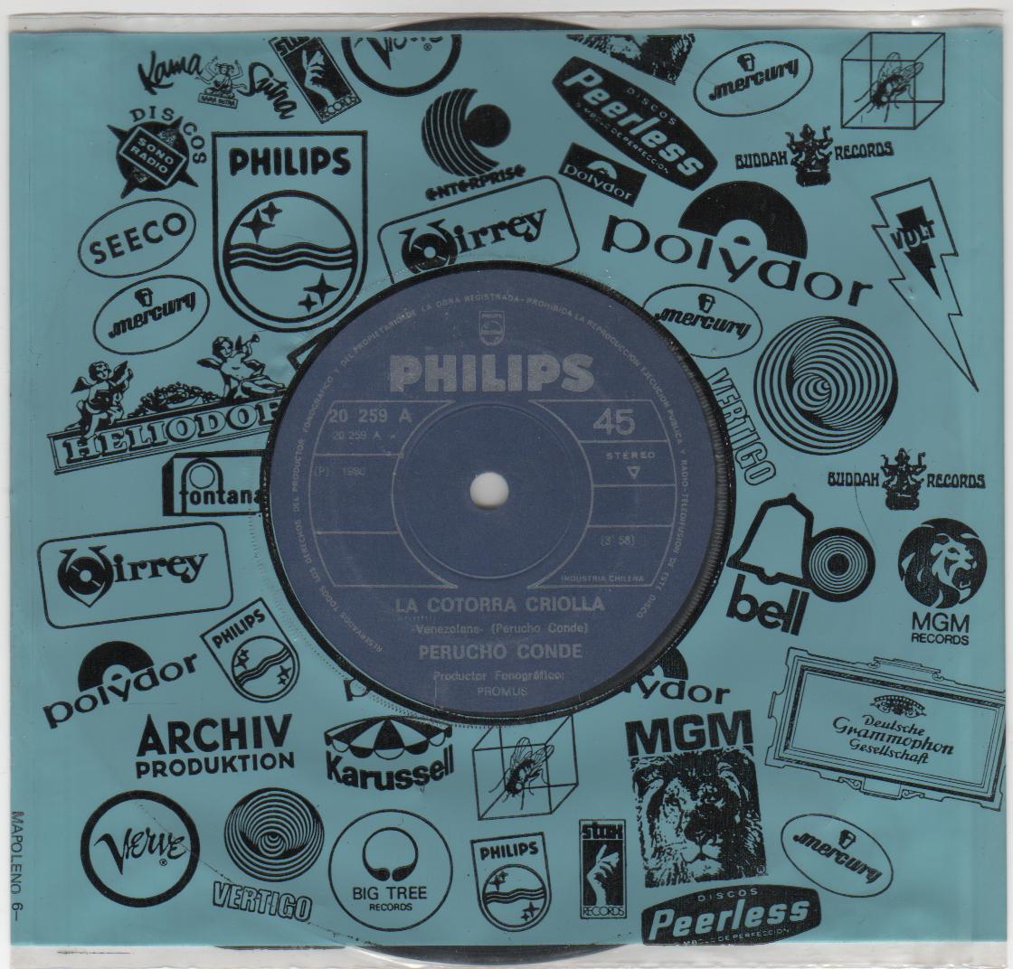 El single de la edición chilena para el sello Philips