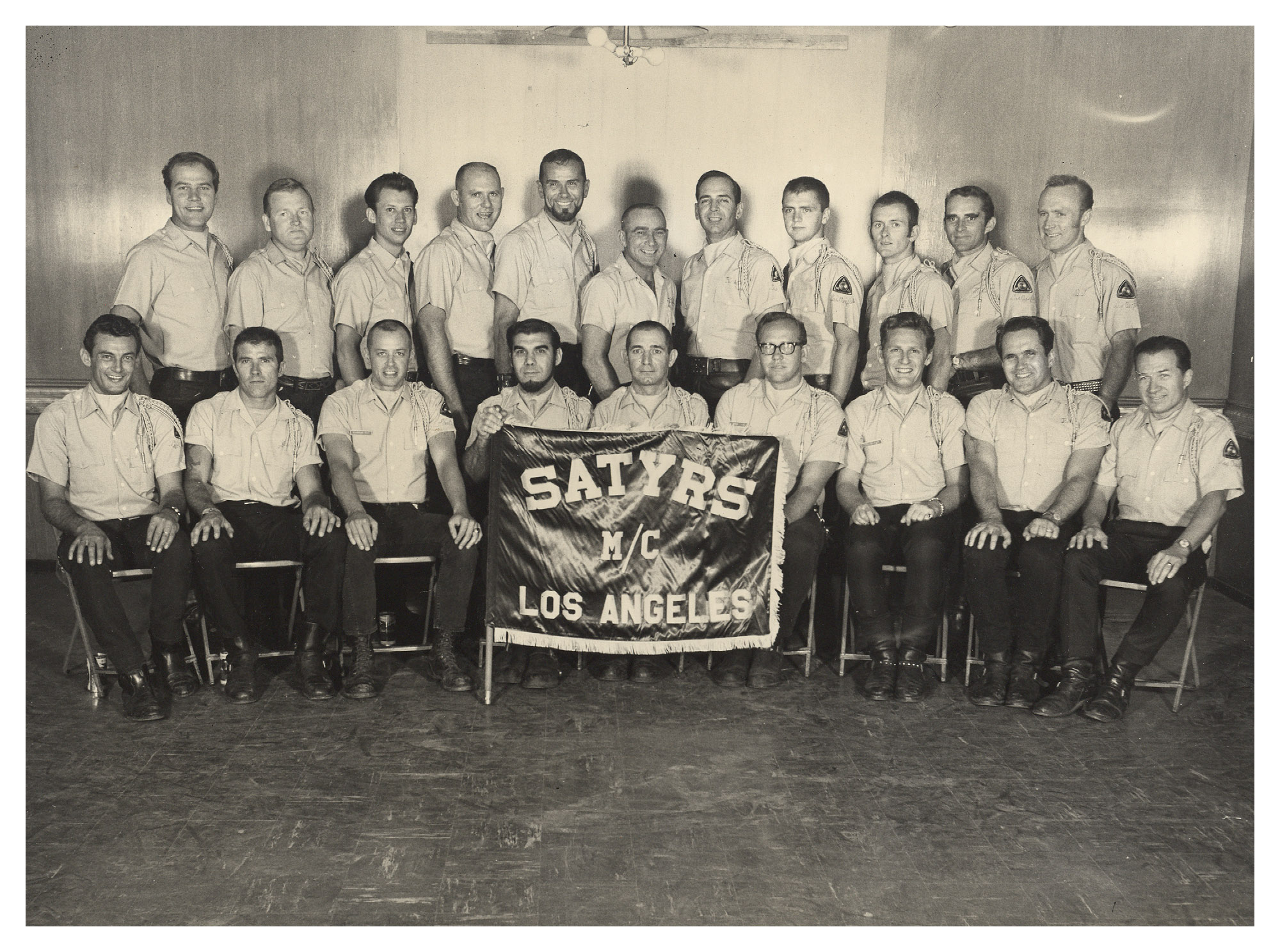 Una de las primeras imágenes de los Satyrs MC