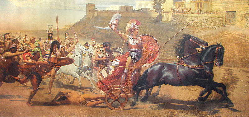 Aquiles triunfante , Franz Matsch (1892)