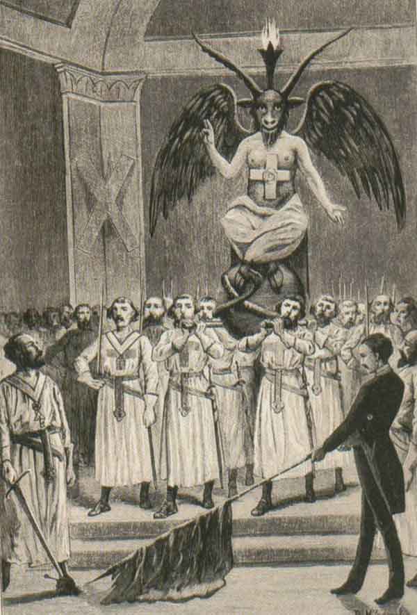 El diablo y los masones según Léo Taxil