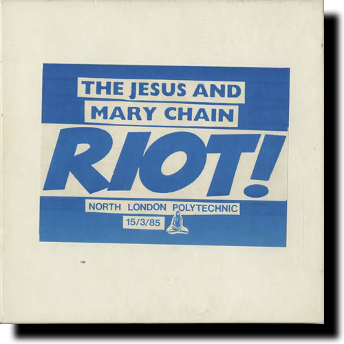 El disco con la grabación del violento show en el North London Polytechnic (15 de marzo de 1985)