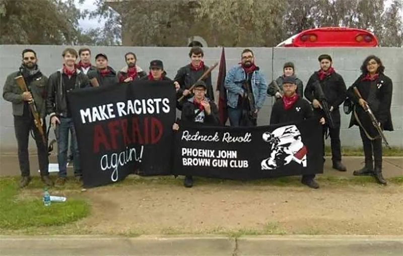 El John Brown Club de Phoenix perteneciente a Redneck Revolt