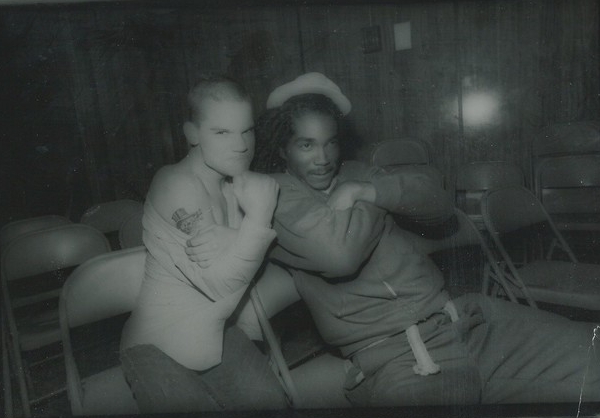 Harley junto a Darryl Jennifer de Bad Brains