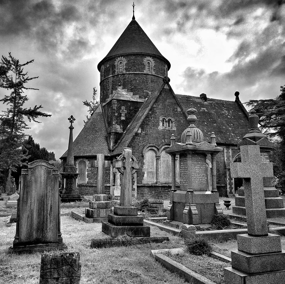 El cementerio de St. Woolos, donde Strummer trabajó como sepulturero. Fotografías: Otis Gibbs