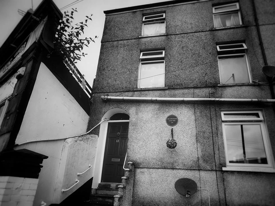 La casa en la que vivió Strummer en Newcastle. Fotografía:&nbsp;Otis Gibbs