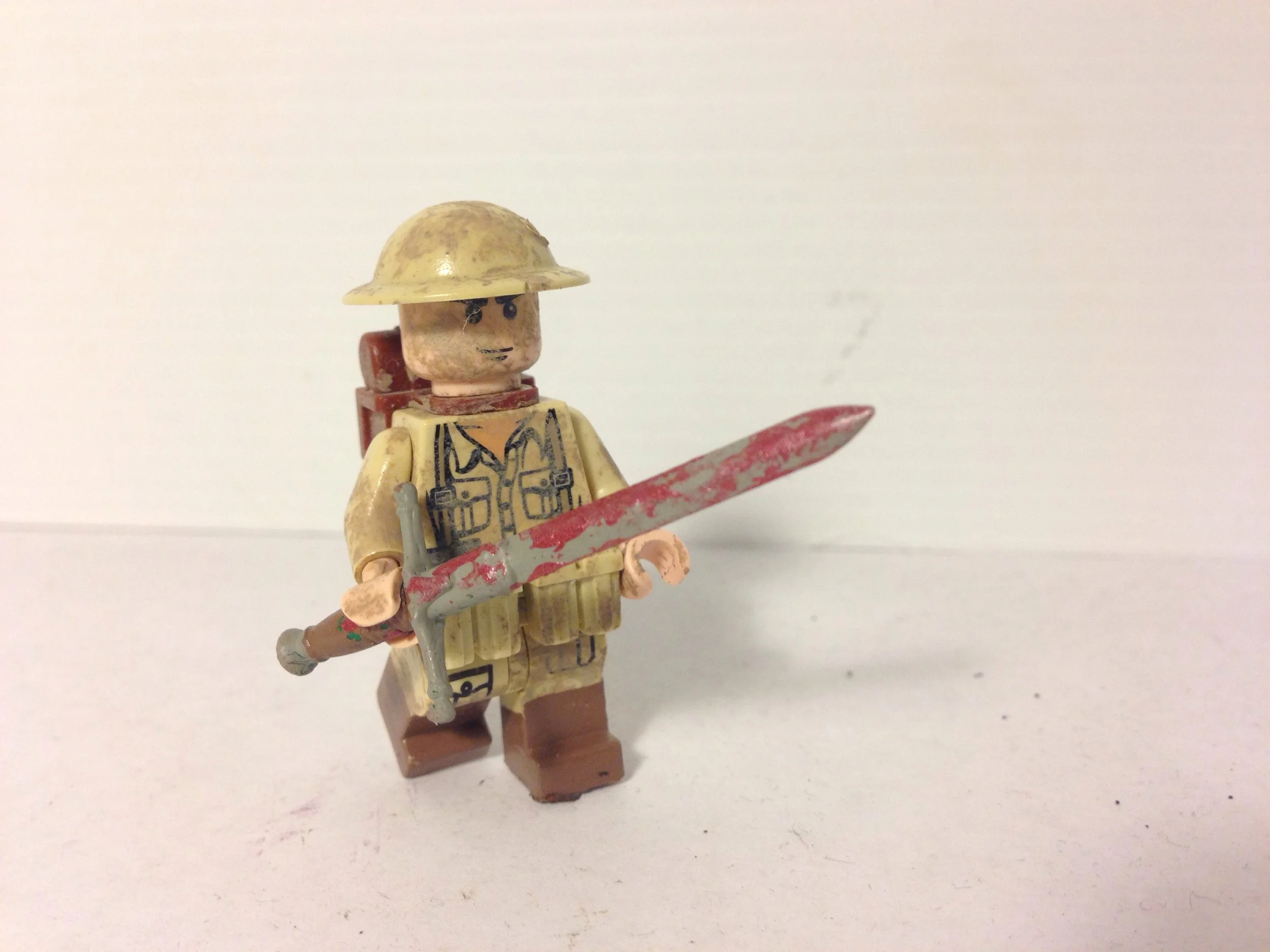 Figura en miniatura de Jack y su espada