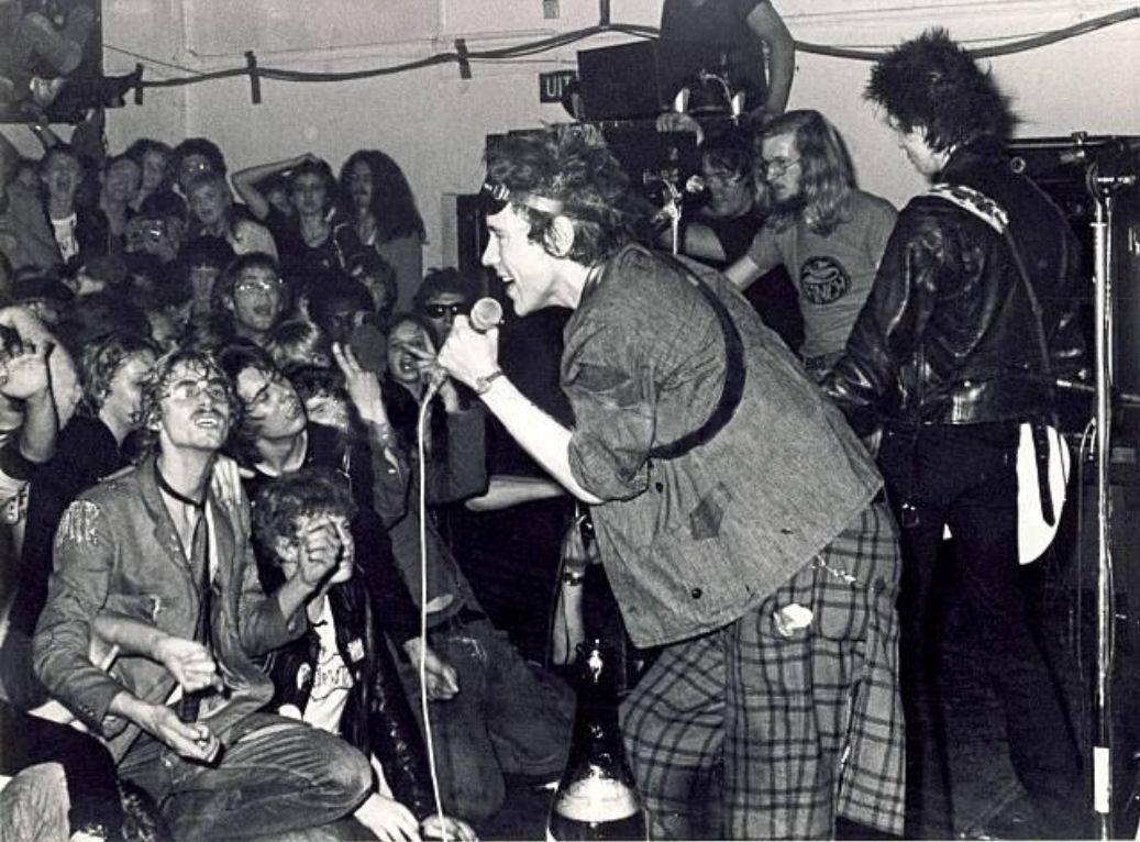 Sex Pistols en el Eksit Club de Rotterdam