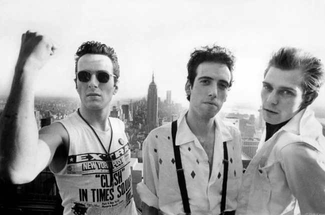 The Clash fotografiados por Bob Gruen