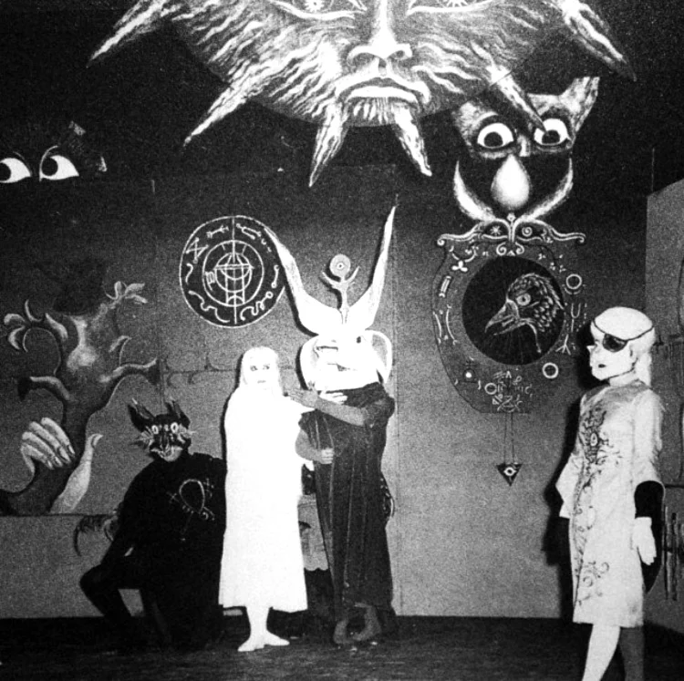 Leonora Carrington y Alejandro Jodorowsky (México, 1957)