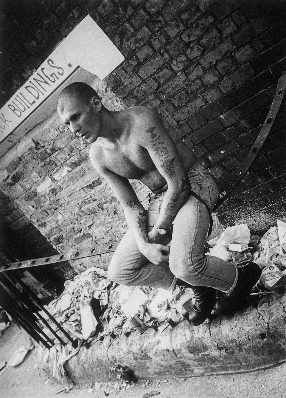 Nicky Crane fotografiado por Nick Knight