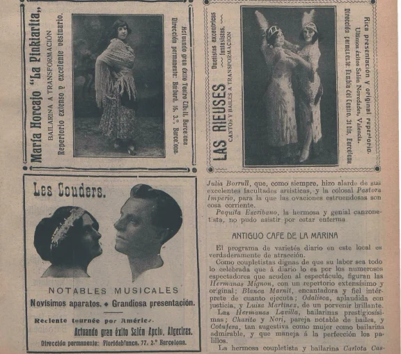 Reseñas y crónicas de los espectáculos ofrecidos en el cine Bello ( Eco artístico , 25 de julio de 1913)