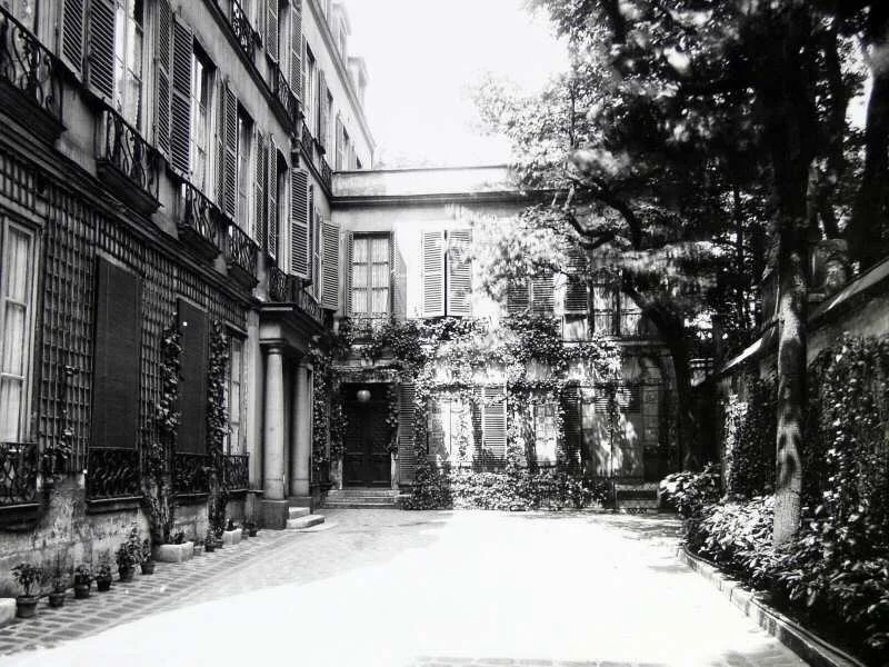 Imagen de una parte de la casa de Barney