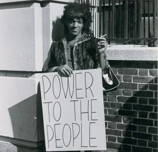 Icónica imagen de la gran Marsha Johnson