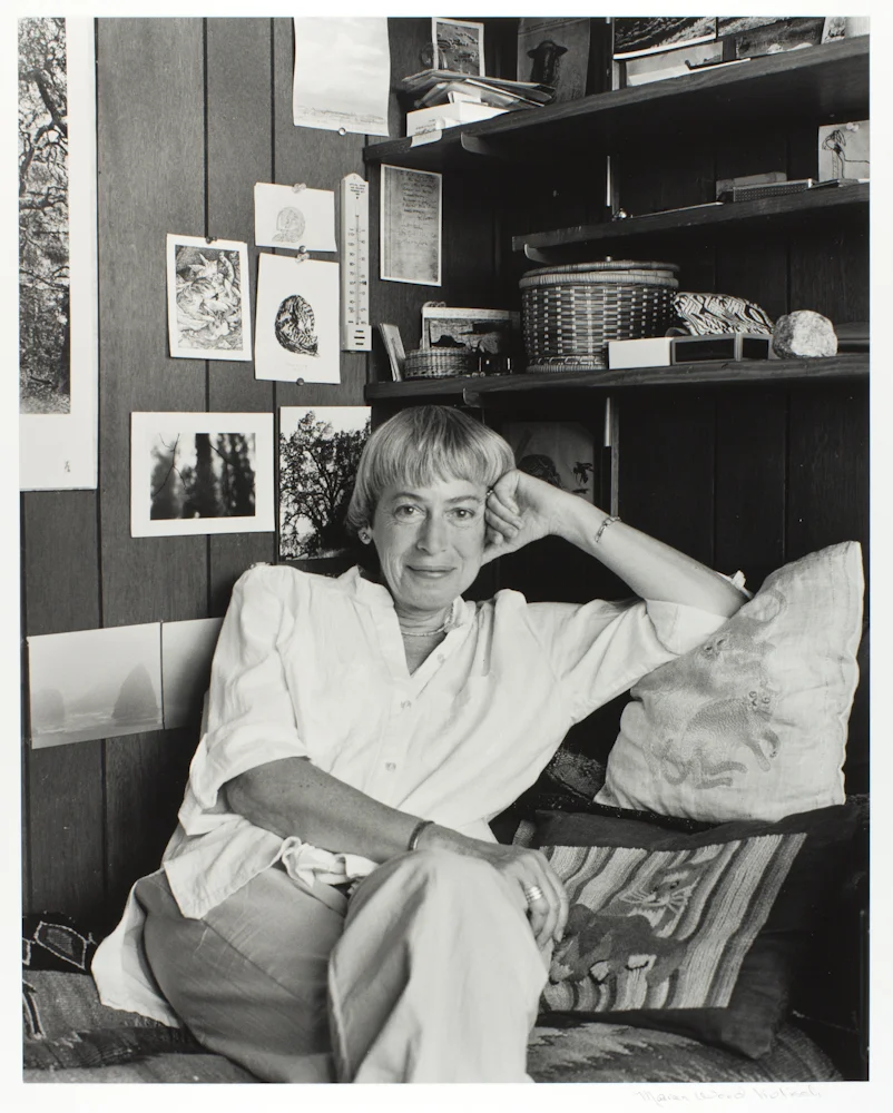 Ursula fotografiada en 1988 por Marian Wood Kolisch