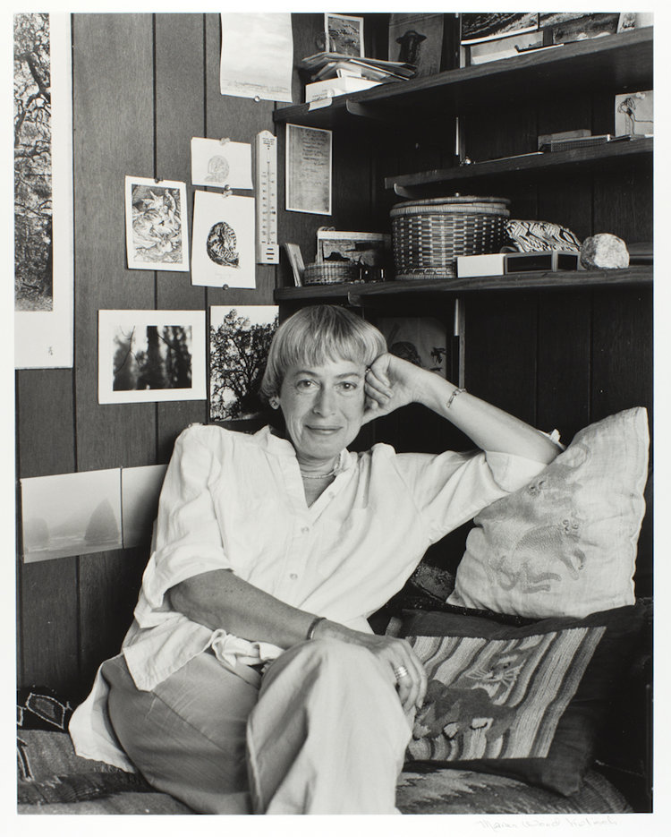 Ursula fotografiada en 1988 por Marian Wood Kolisch