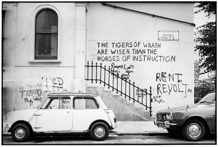 La pintada, fotografiada por Roger Perry
