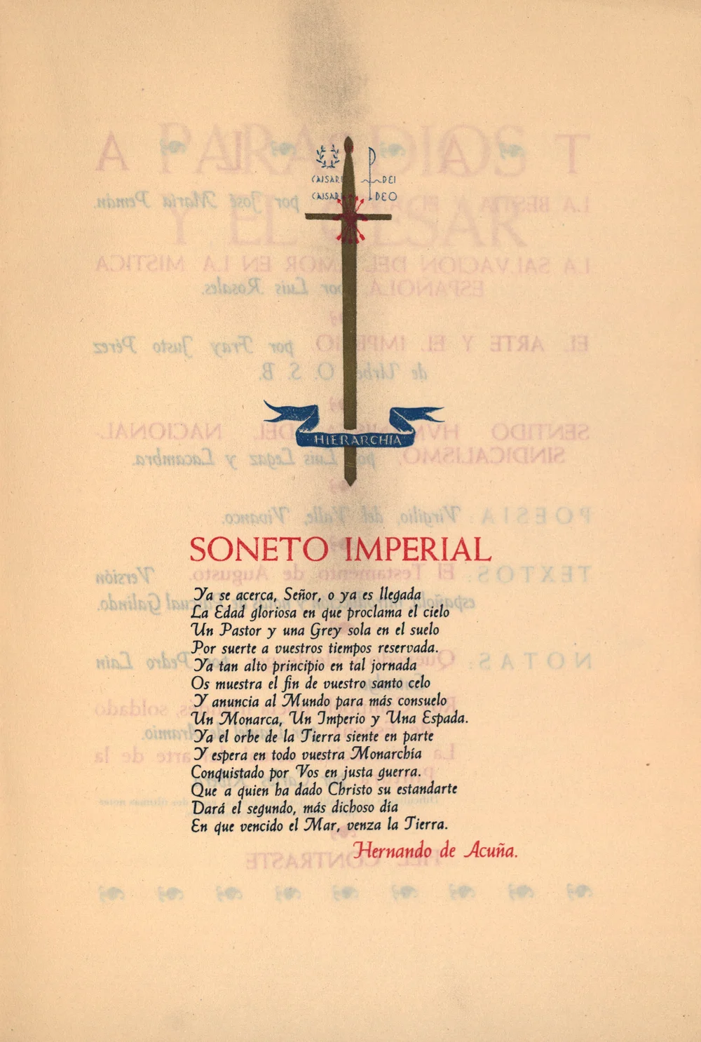 La revista  Jerarqvia