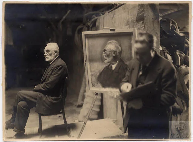 Retrato a Unamuno (López Mezquita, 1926)