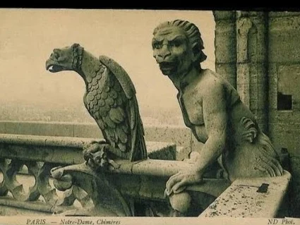 La siniestra belleza de las gárgolas de Notre-Dame
