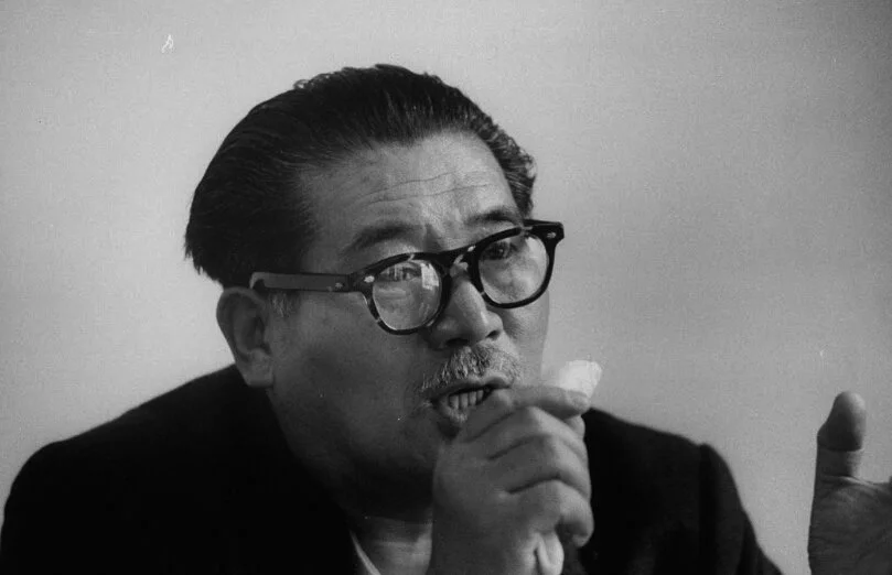 Inejirō Asanuma en julio de 1959. Foto: John Dominis