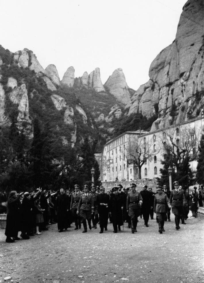 Himmler en Montserrat. (Foto: ANC).