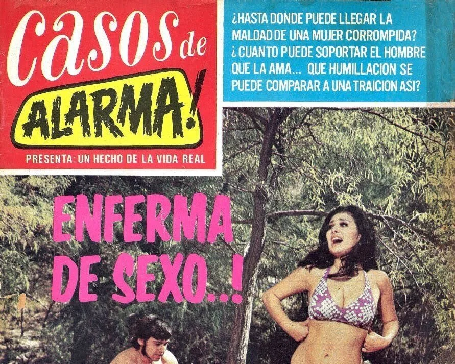«Casos de Alarma!», la fotonovela mexicana de crímenes y sexo