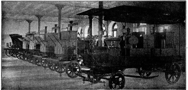 Vehículos de desinfección del Laboratorio Municipal de Madrid, también conocidos como «Estufas locomóviles» ( España Médica , 1911)