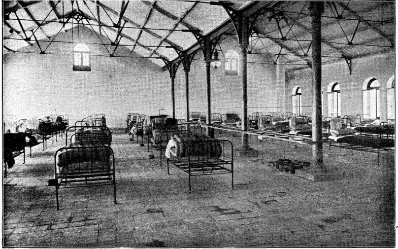Campamento de desinfección del Laboratorio Municipal ( España Médica , 1911)