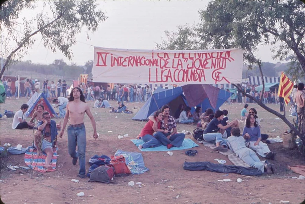 Canet roc 1976. (Fotografía: Colita. Arxiu Nacional de Catalunya).