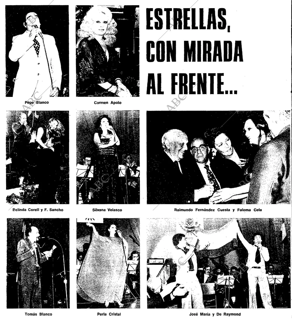 Apertura del reportaje de Blanco y Negro.