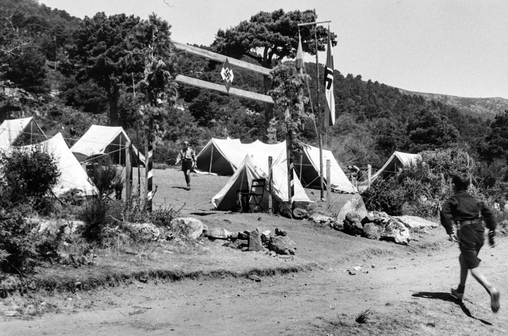 Campamento nazi en Cercedilla. Fotografía: Otto Wunderlich