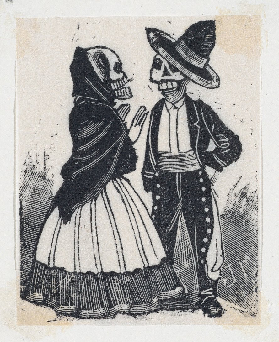 Title-A-male-and-female-skeleton-talking-vignette-for-the-feast-of-the-dead-Artist-José-Guadalupe-Posada-Mexican-1851–1913-Date-ca.-1890–1910-Medium-Metal-plate-engraving.jpg