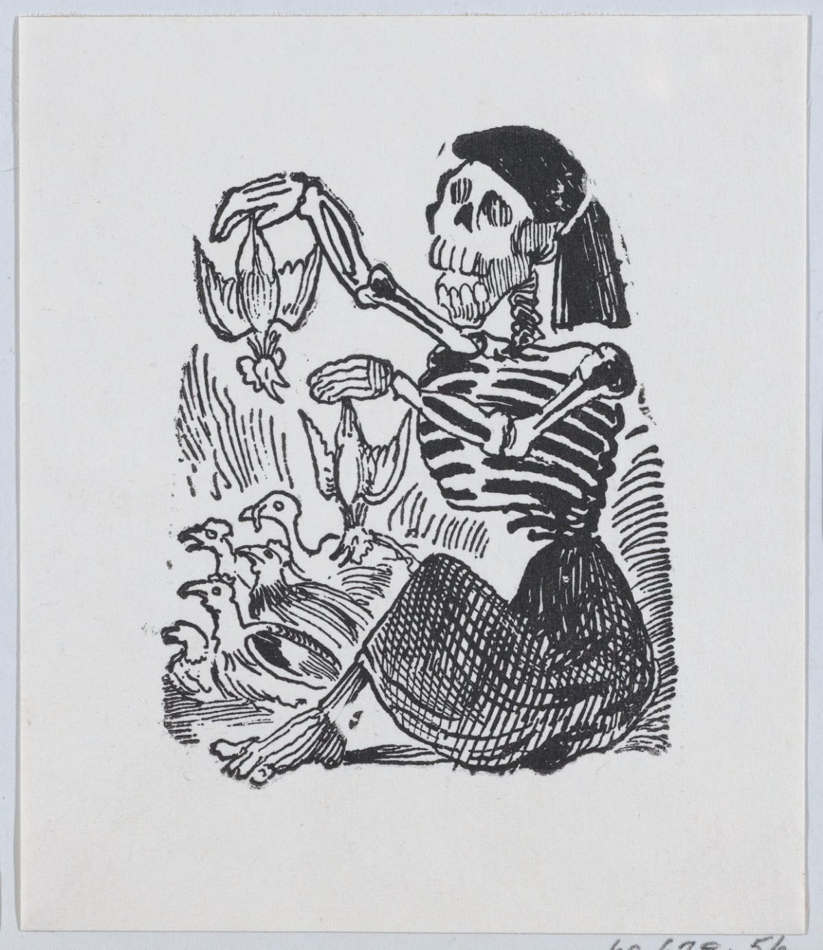 A-skeleton-selling-plucked-chickens-from-a-broadside-entitled-Una-Calavera-Chusca-Artist-José-Guadalupe-Posada-Mexican-1851–1913-Date-ca.-1880–1910-Medium-Wood-engraving-1200x1386.jpg