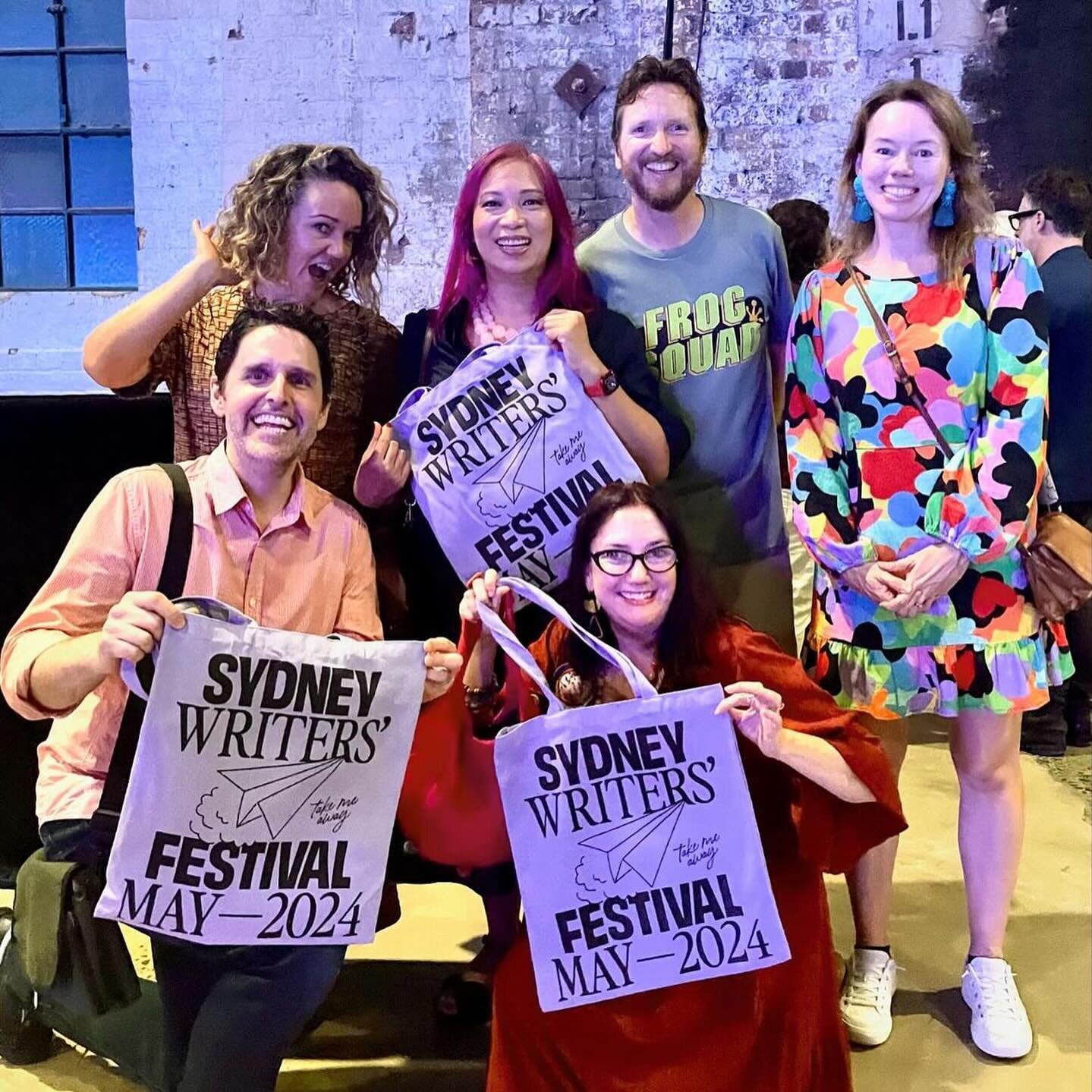 Fun times with these lovely rat bags at the program launch for the Sydney Writers&rsquo; Festival! @nathanluffauthor has put together a knock out kids&rsquo; program full of fun stuff, spooky stuff and wonderful stuff. We are looking forward to being