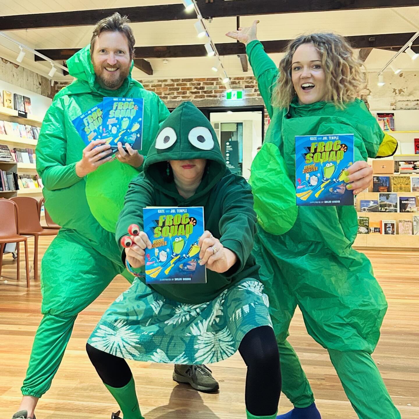 FROG SQUAD IS LAUNCHED!!!!! 🐸 🎉 Thank you to all the froglets, friends and fabulous folk who came along to help us give this new series a massive send off! There were giant sling shot undies, evil rubber  duckies and stacks of fantastic kids. Thank