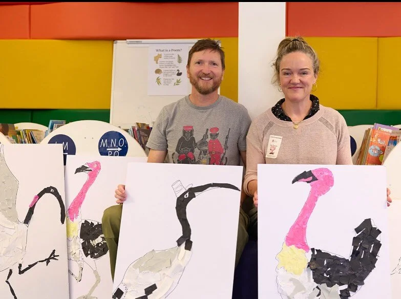 What a fabulous trip to Launceston talking to kids @scotchoakburn 🎉 We don&rsquo;t usually do school visits in term 4 because we need to get back to writing books but this was a lovely exception! We ran 3 sessions for the junior school and were blow