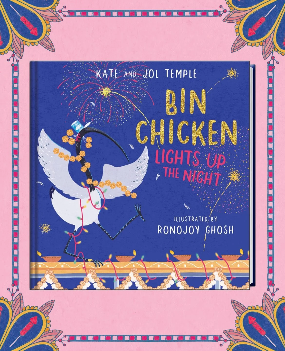 COVER REVEAL!!! 🎉 Bin Chicken Lights up the Night! 🎆 This very special Bin Chicken celebrates all the magic and wonder of Diwali! We were fortunate to have @ronojoyghosh and @niharikahukku invite us over to celebrate this festival of light with the